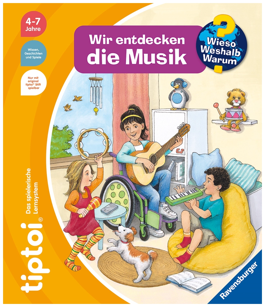 Tiptoi Wieso? Weshalb? Warum? Wir entdecken die Musik, Lernbuch