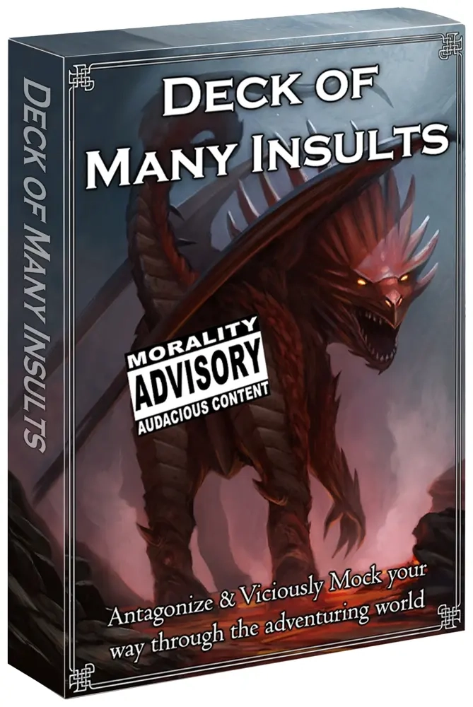 Deck of Many Insults - EN