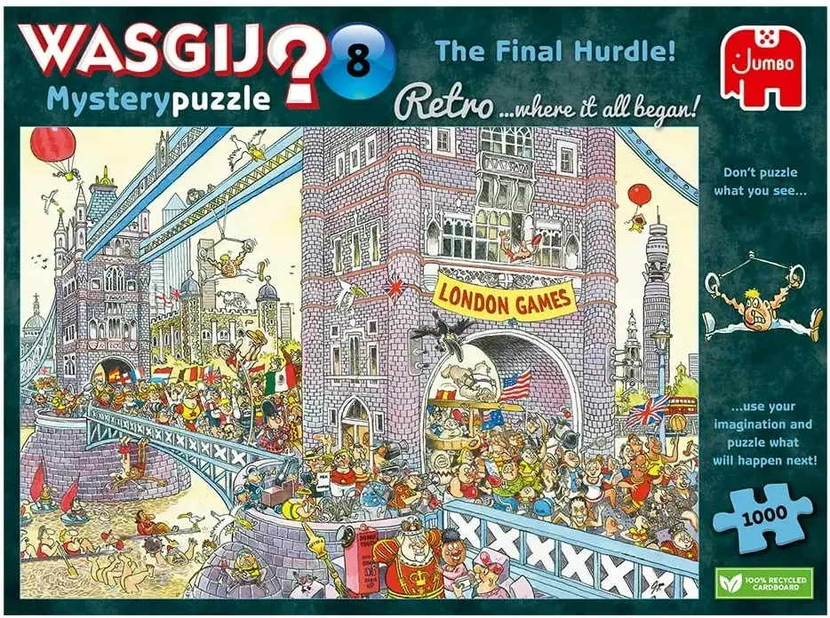 The Final Hurdle! - Wasgij Retro Mystery 8