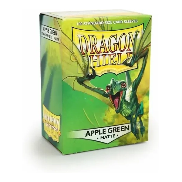 Dragon Shield Standard Sleeves - Matte Apple Green (100 Sleeves)