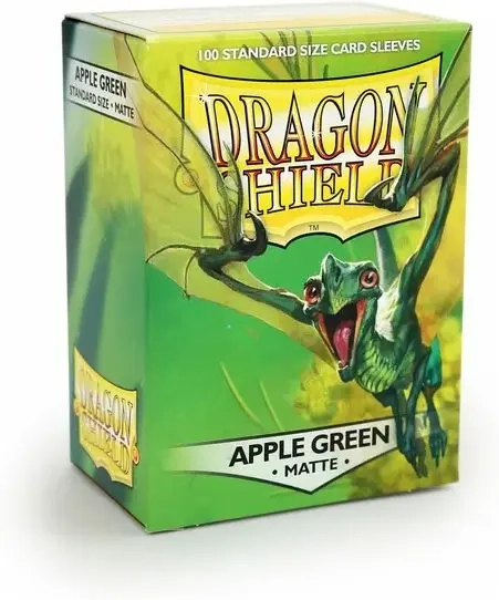 Dragon Shield Standard Sleeves - Matte Apple Green (100 Sleeves)