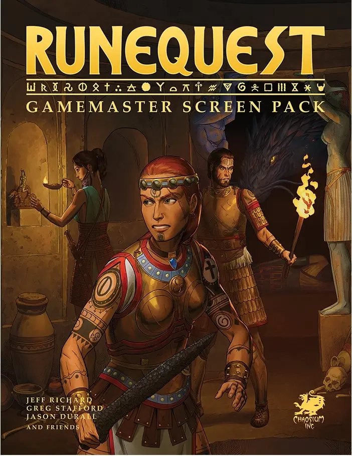 RuneQuest - GM Screen Pack - EN