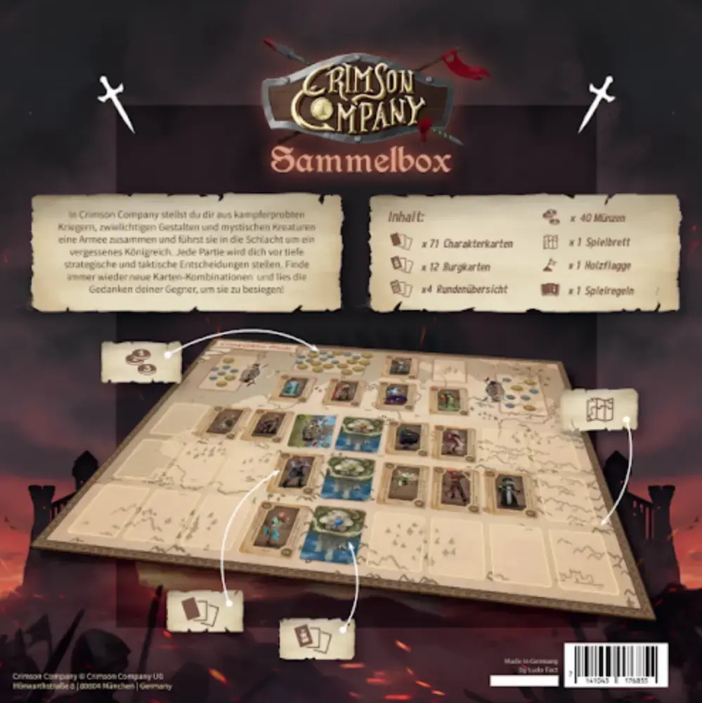 Crimson Company Collectors Box (inkl. Grundspiel)