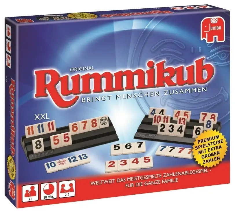 Original Rummikub - XXL - extra grosse Zahlen