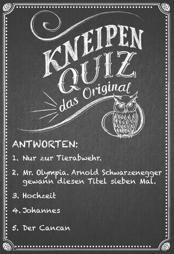 Kneipenquiz - Das Original