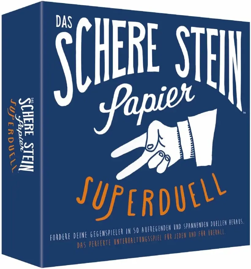 Das Schere-, Stein-, Papier-Superduell