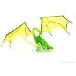 D&D Fantasy Miniatures Icons of the Realms Adult Emerald Dragon Premium Figure