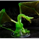 D&D Fantasy Miniatures Icons of the Realms Adult Emerald Dragon Premium Figure