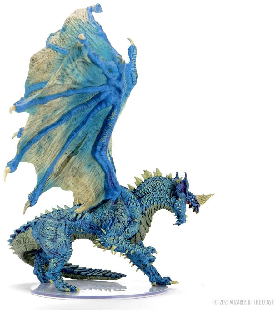 D&D Icons of the Realms Premium Miniatur vorbemalt Adult Blue Dragon