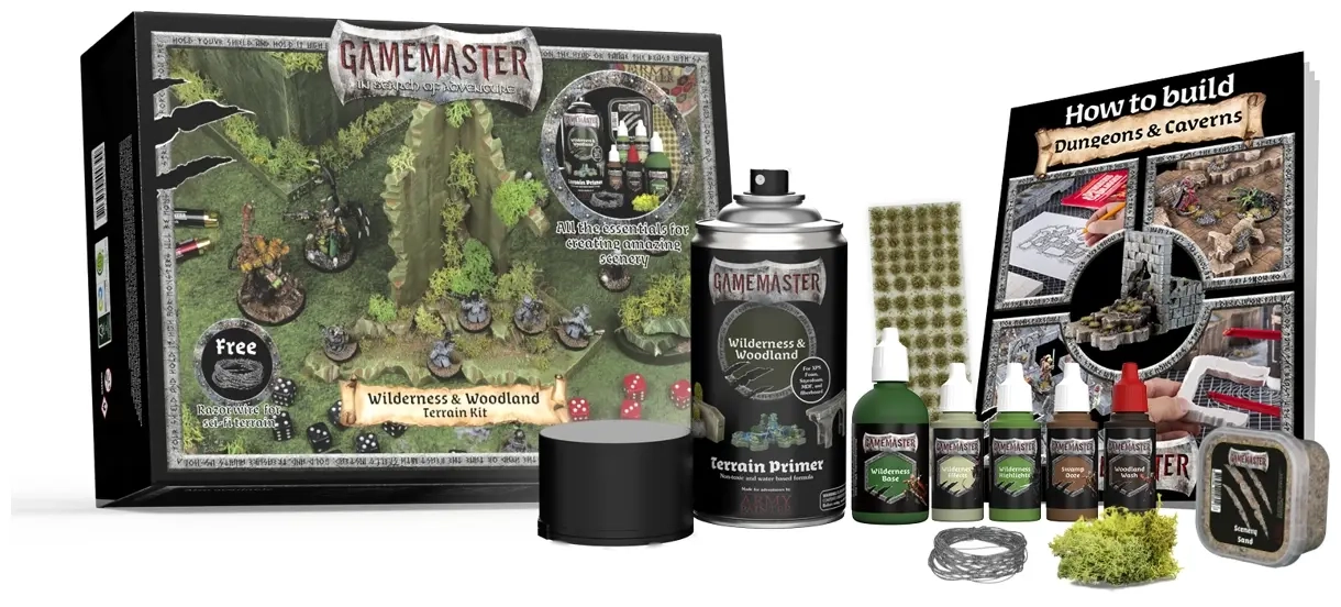 Gamemaster Wilderness & Woodlands Terrain Kit