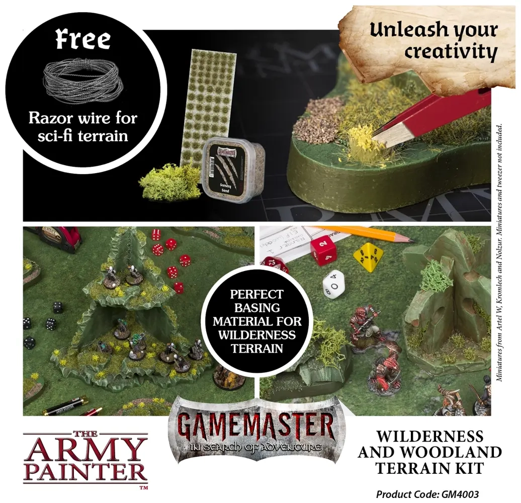 Gamemaster Wilderness & Woodlands Terrain Kit