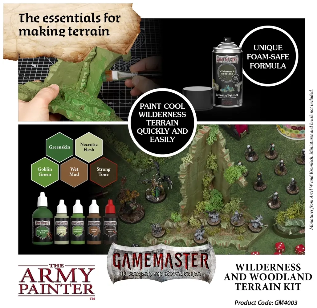 Gamemaster Wilderness & Woodlands Terrain Kit