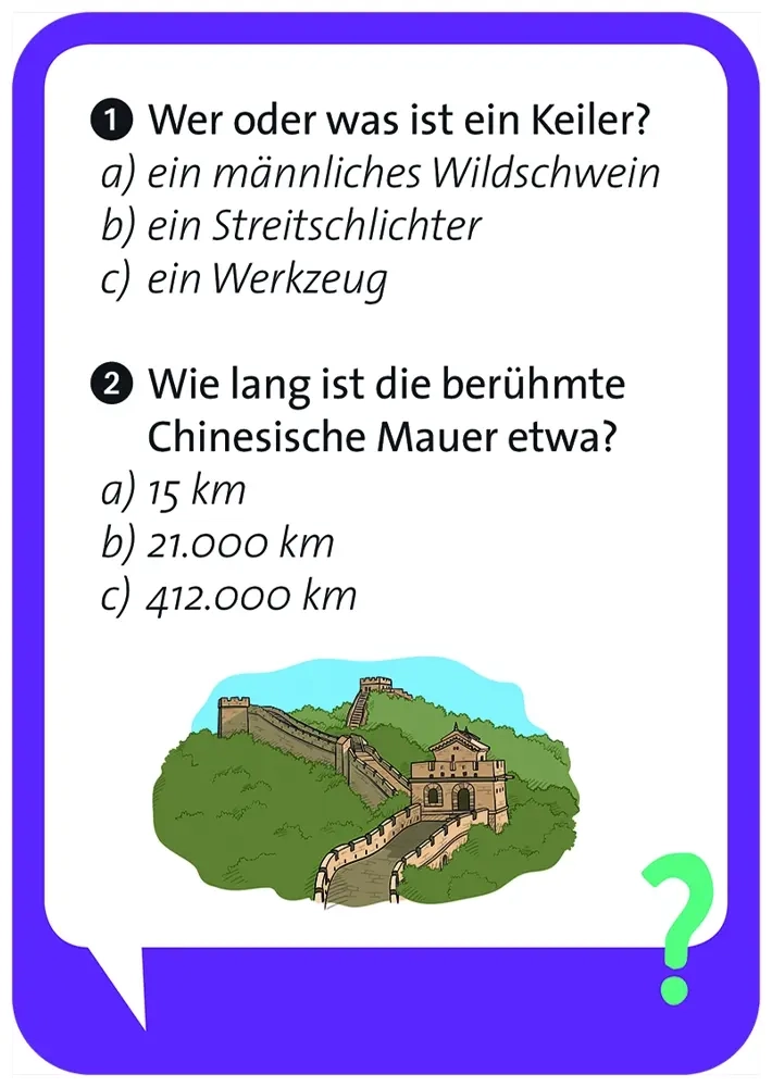 Pocket Quiz junior – Allgemeinwissen