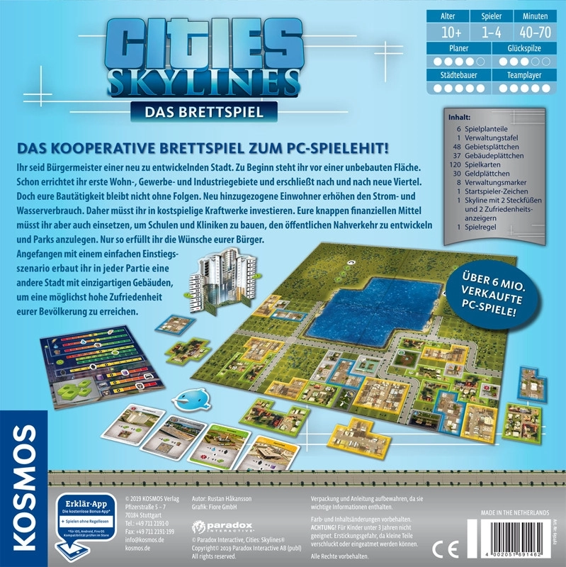 Cities Skylines - Das Brettspiel