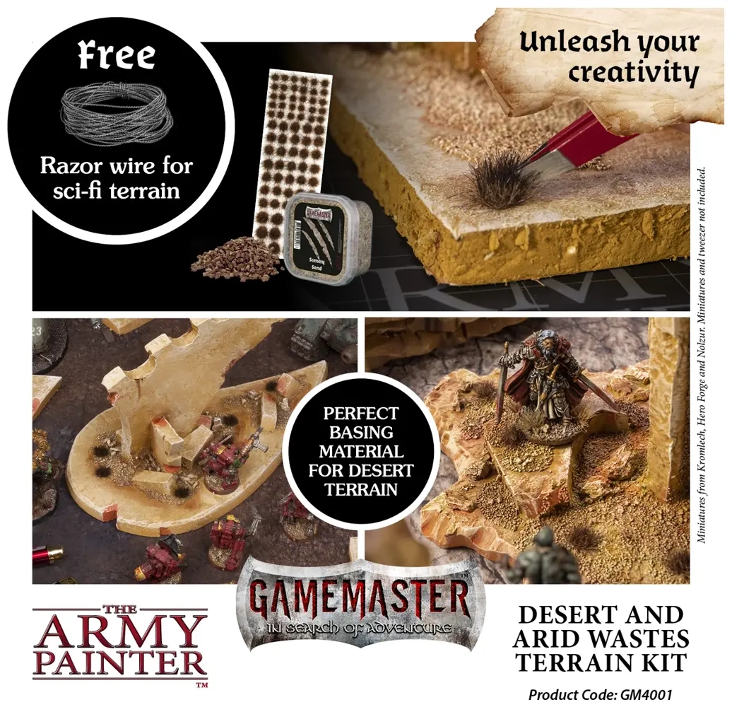 Gamemaster Desert & Arid Wastes Terrain Kit