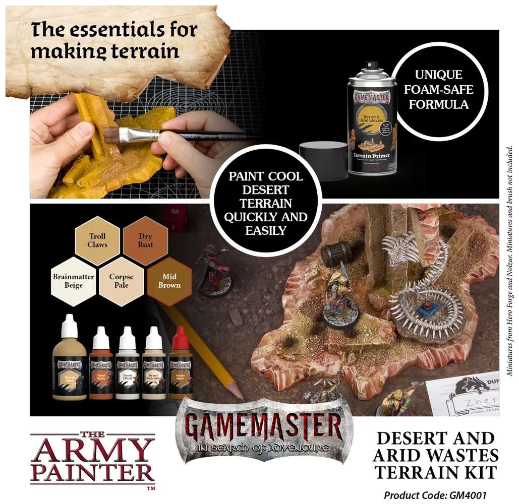 Gamemaster Desert & Arid Wastes Terrain Kit