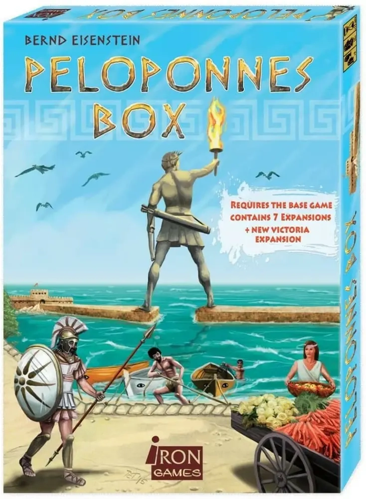 Die Peloponnes Box - acht Erweiterungen