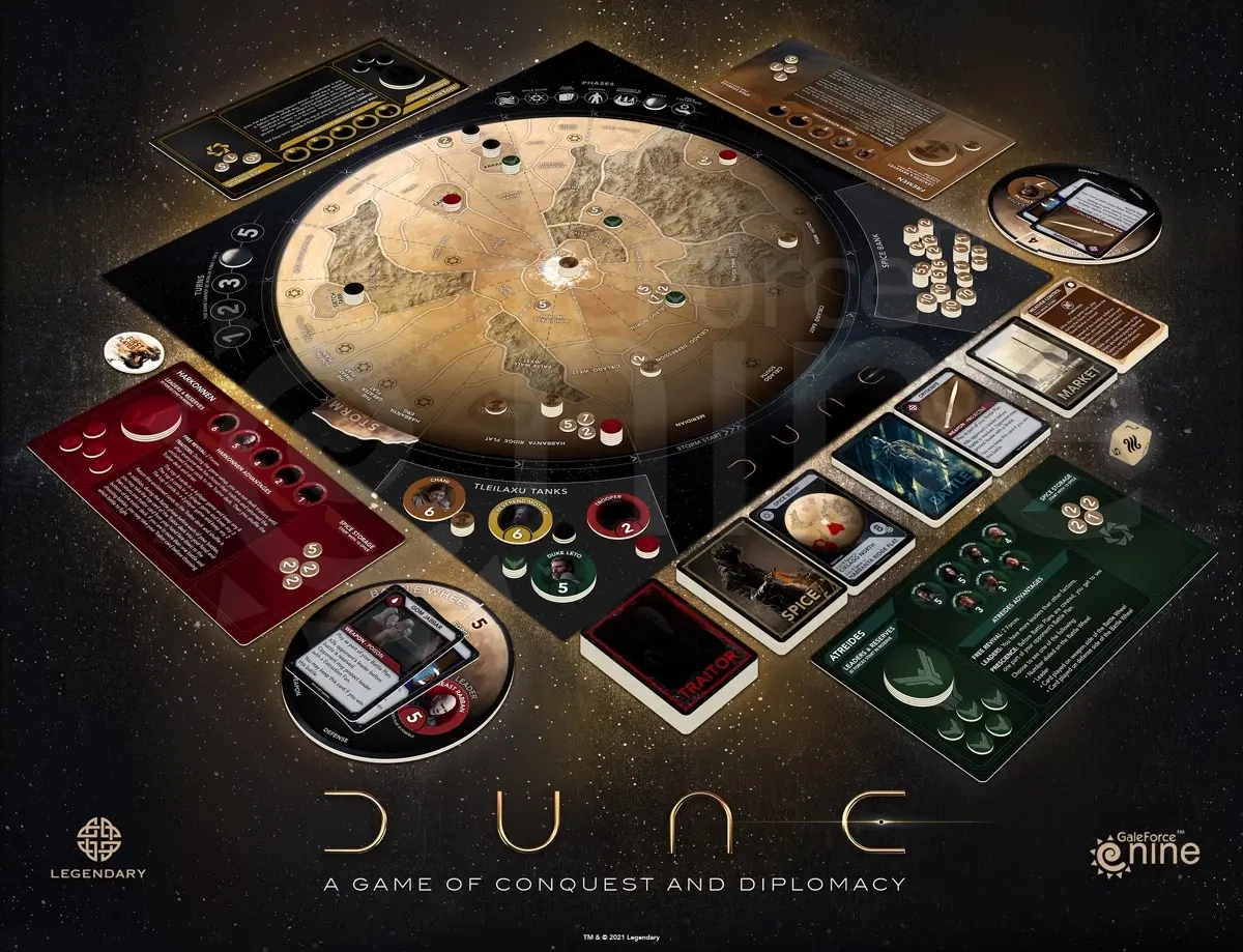 Dune Board Game Movie Version - EN