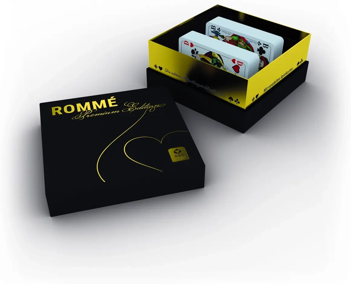 Rommé – Hochwertiges Geschenkset