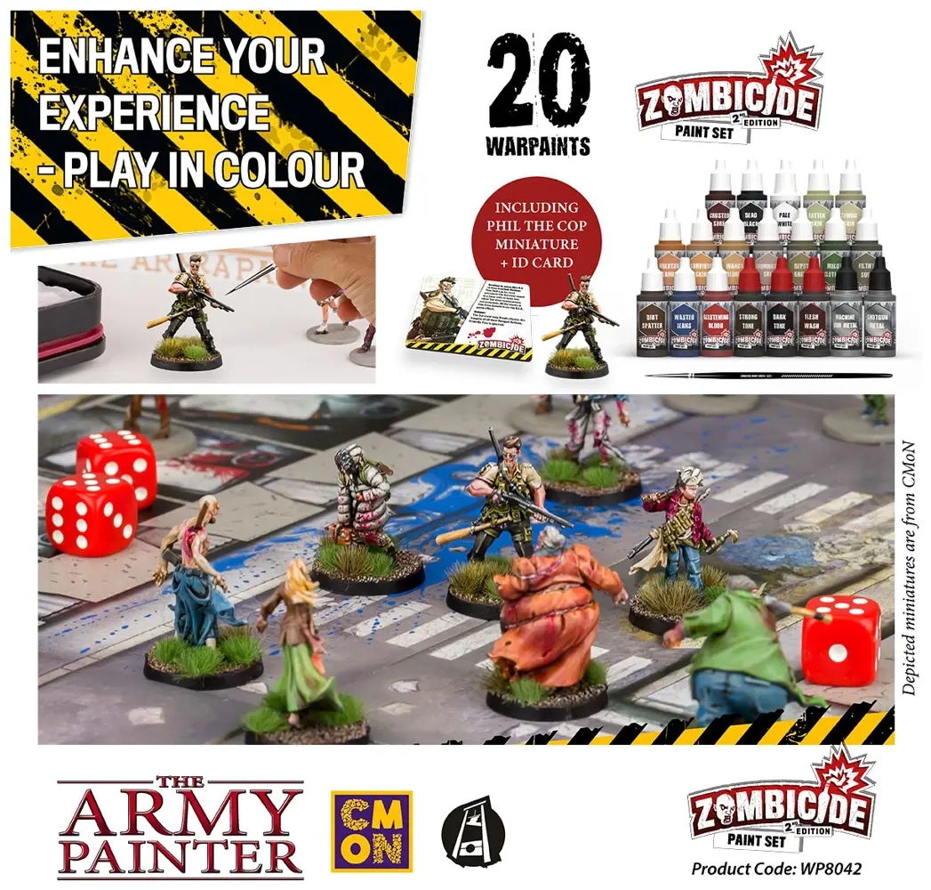 Zombicide Paint Set - 2. Edition