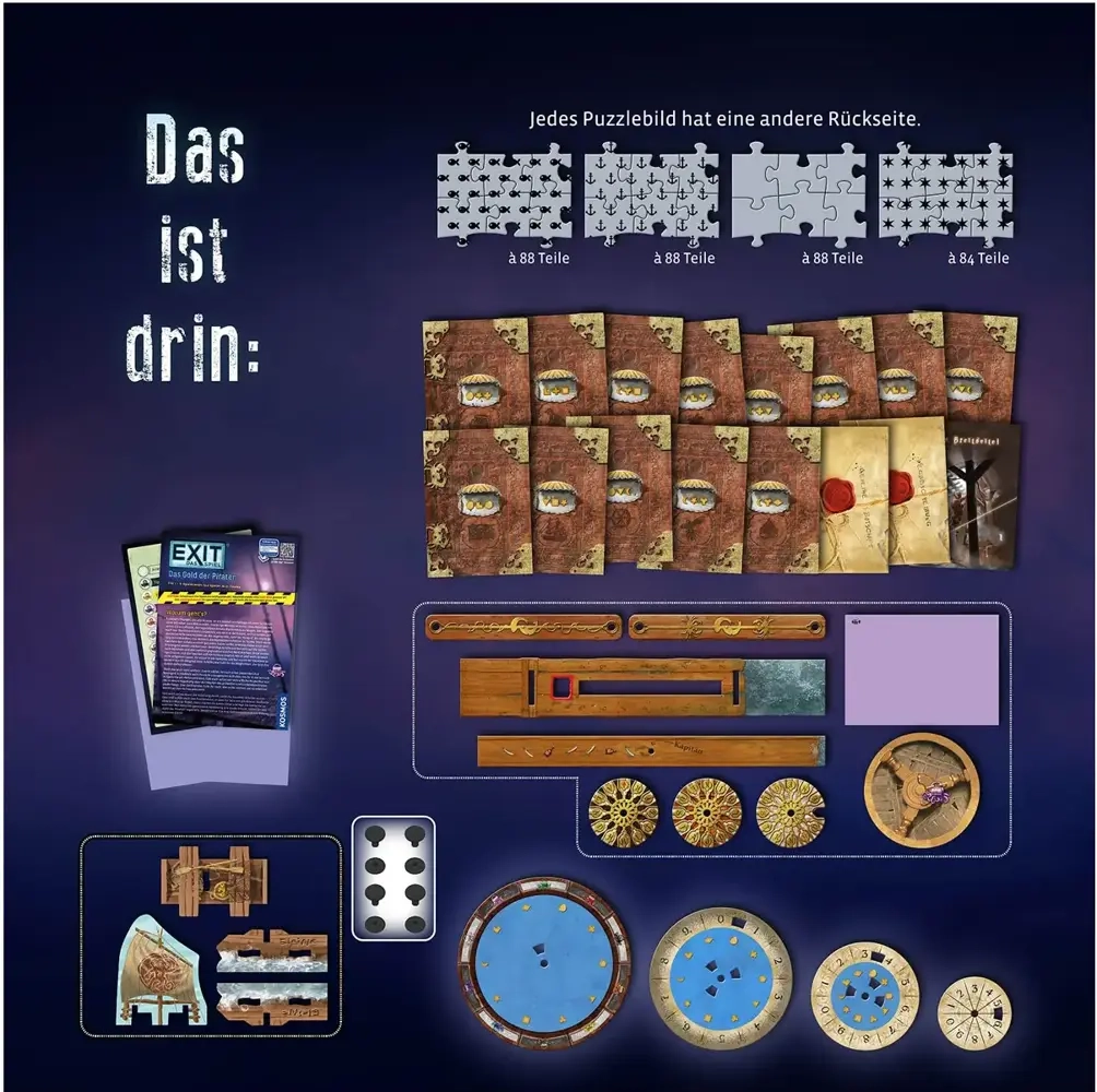 EXIT - Das Spiel + Puzzle: Das Gold der Piraten