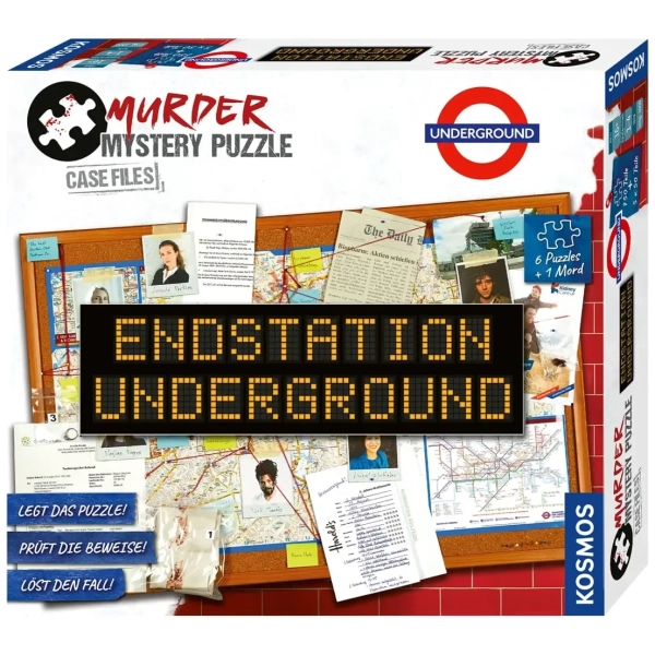 Murder Mystery Puzzle – Endstation Underground