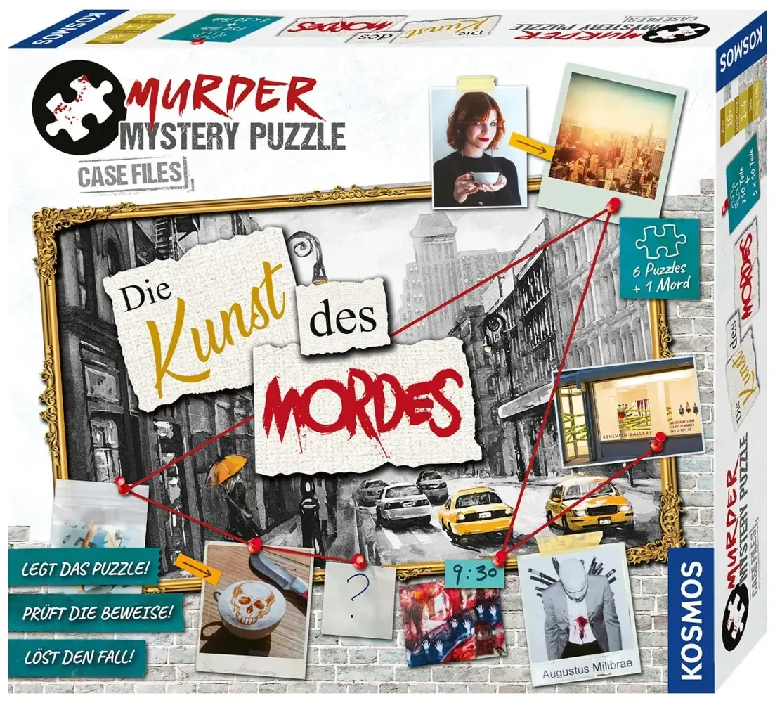 Murder Mystery Puzzle – Die Kunst des Mordes