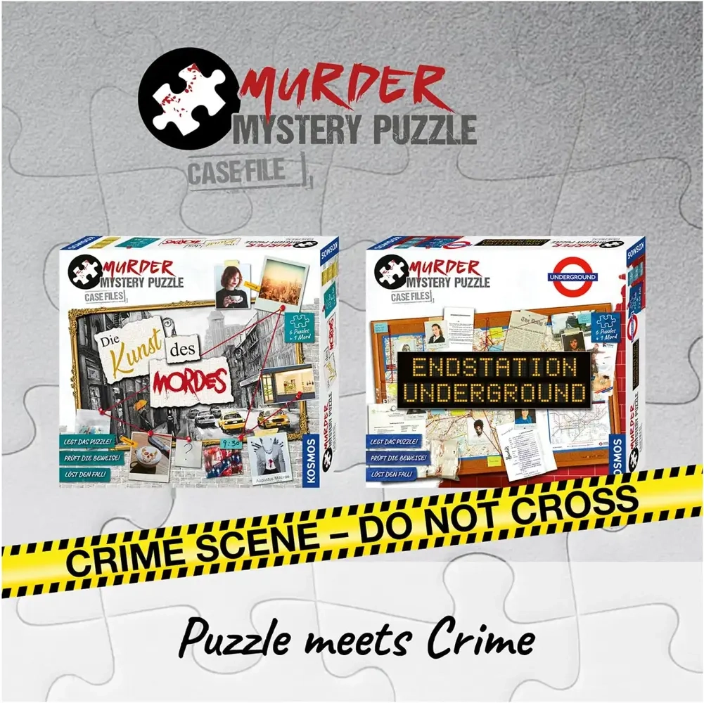 Murder Mystery Puzzle – Die Kunst des Mordes