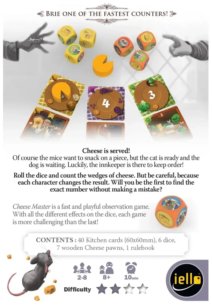 Cheese Master: The game of Musical Cheese - EN