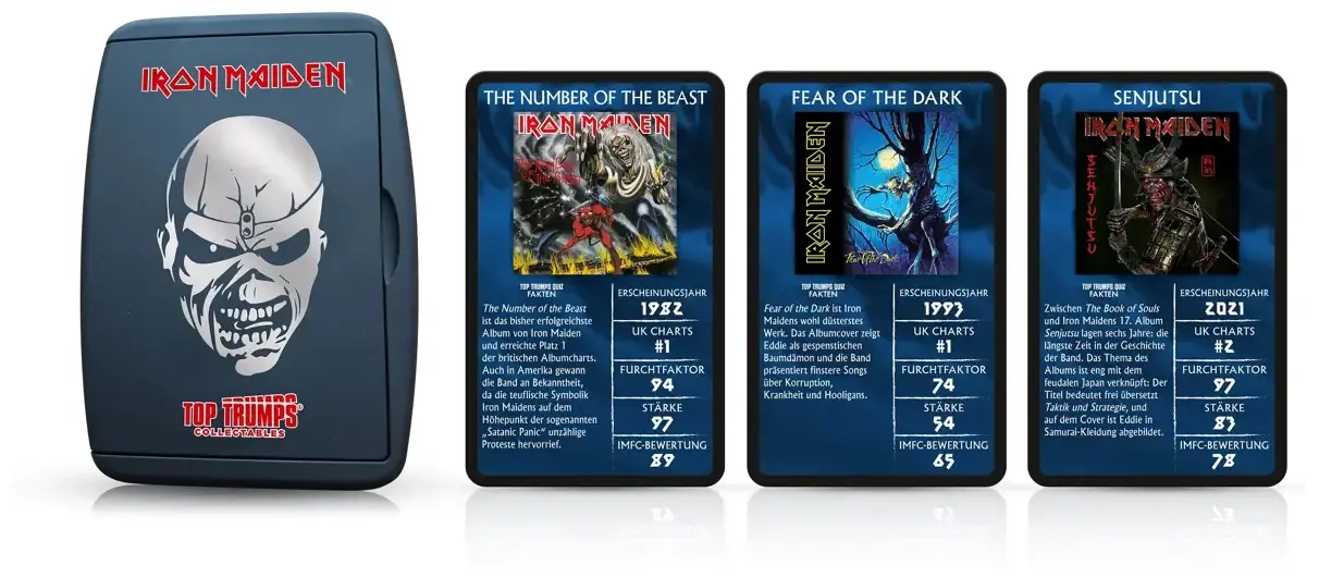 Top Trumps – Iron Maiden Collectables