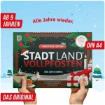 STADT LAND VOLLPFOSTEN – WEIHNACHTS EDITION (DinA4-Format)