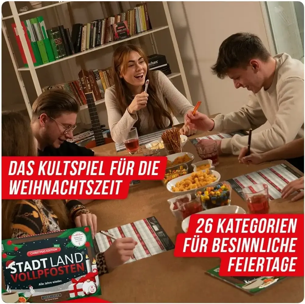 STADT LAND VOLLPFOSTEN – WEIHNACHTS EDITION (DinA4-Format)