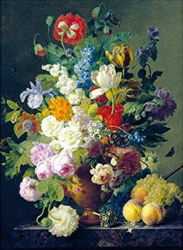 Vase mit Blumen