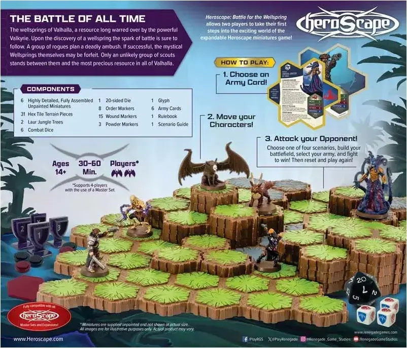 Heroscape: Battle for the Wellspring Battle Box - Expansion - EN