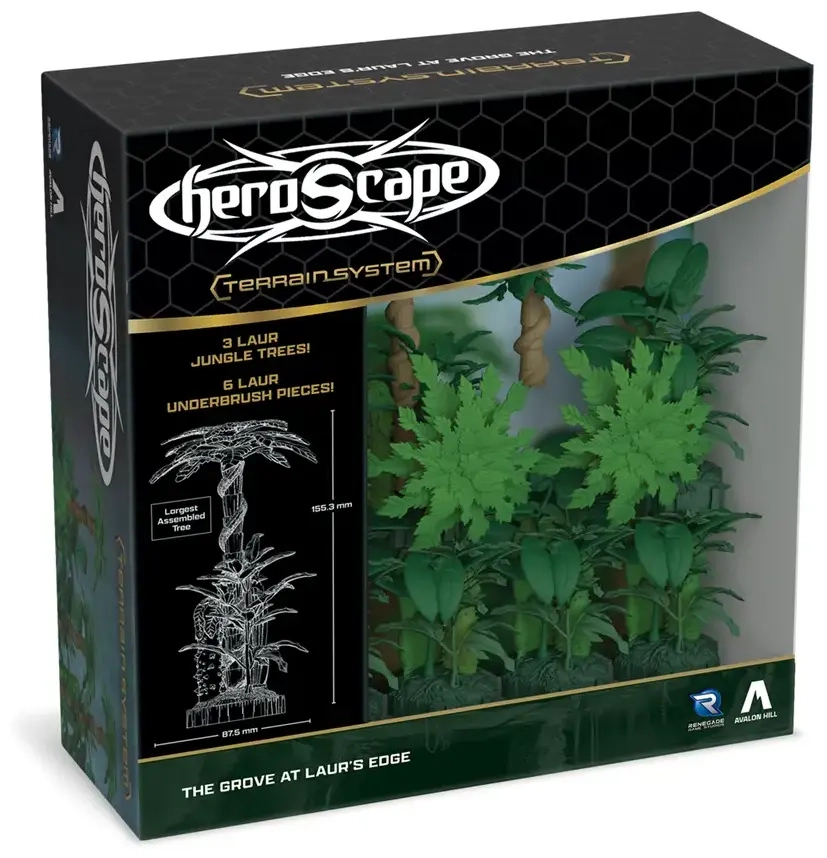 Heroscape: The Grove at Laur’s Edge Terrain Expansion - EN