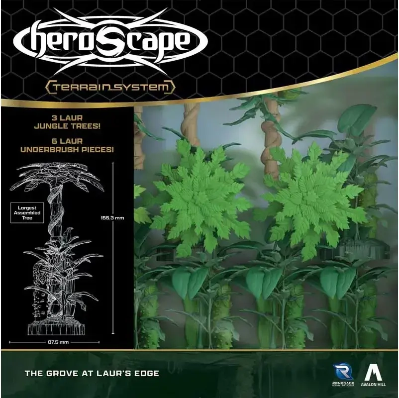 Heroscape: The Grove at Laur’s Edge Terrain Expansion - EN