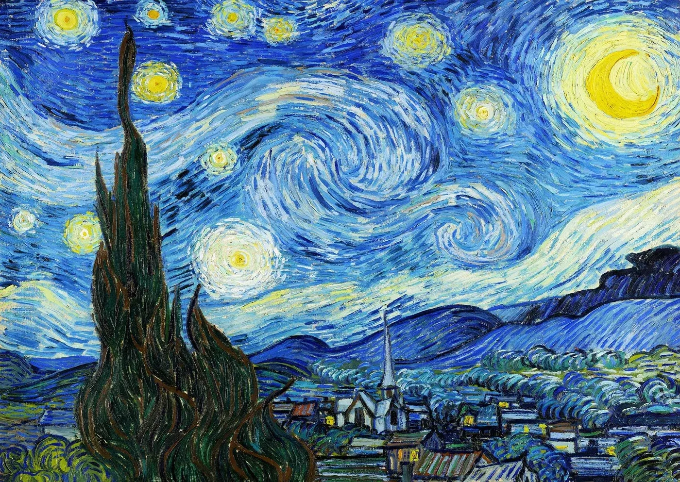 Van Gogh Vincent - Sternennacht