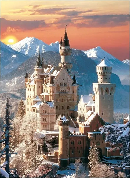 Neuschwanstein im Winter