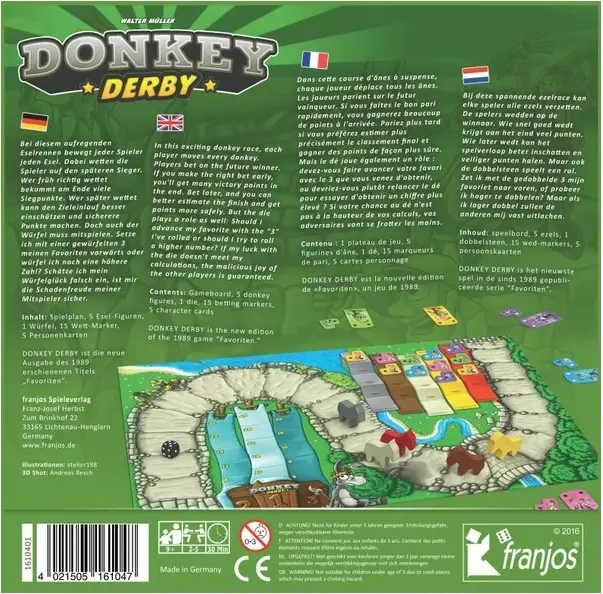 Donkey Derby - DE/FR/EN