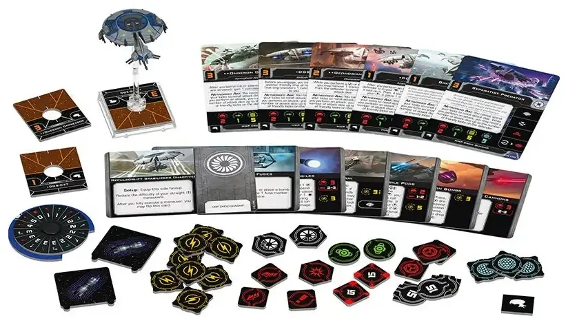 Star Wars: X-Wing 2.Edition - SRP-Droidenkanonenboot Erweiterungspack - DE