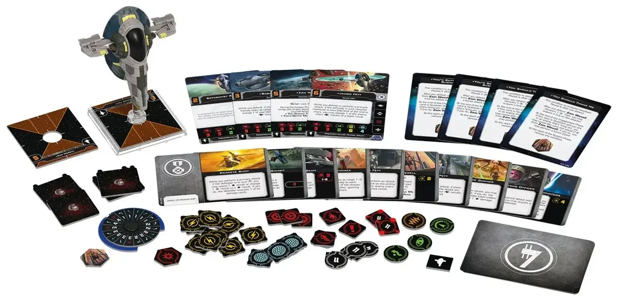 Star Wars: X-Wing 2.Edition - Jango Fett´s Slave I Erweiterungspack