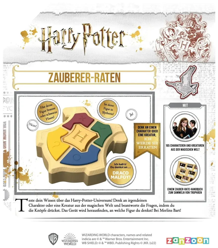 Harry Potter Zauberer-Raten