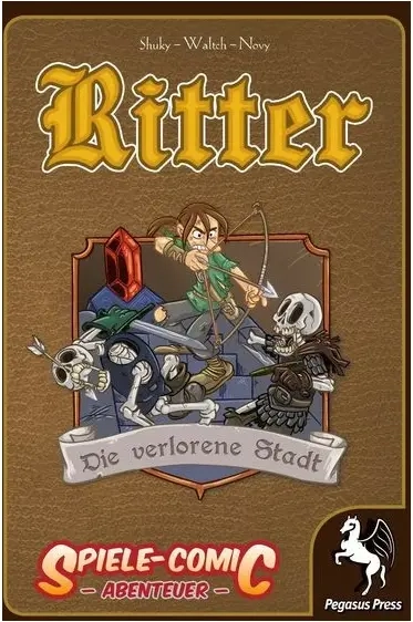 Spiele-Comic Abenteuer: Ritter - Die verlorene Stadt