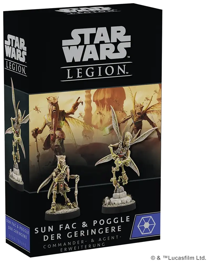 Star Wars: Legion – Sun Fac & Poggle der Geringere