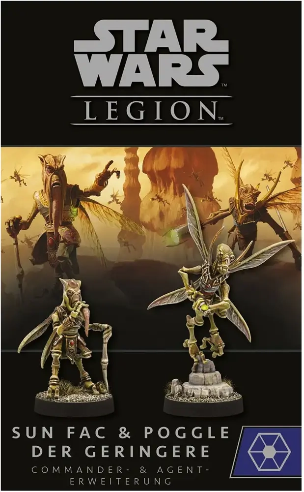 Star Wars: Legion – Sun Fac & Poggle der Geringere