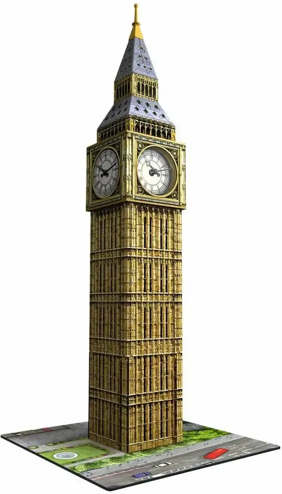 Big Ben mit Uhr