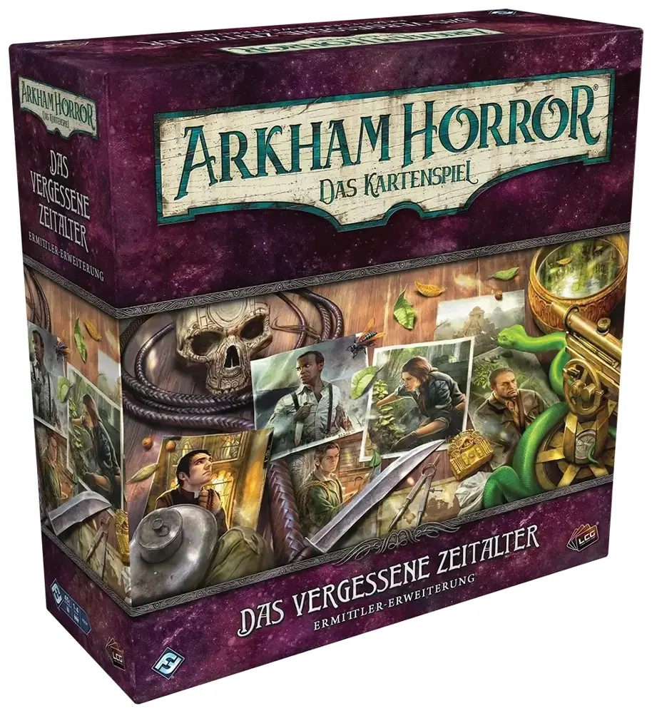 Arkham Horror Kartenspiel - Das vergessene Zeitalter - Ermittler Erweiterung