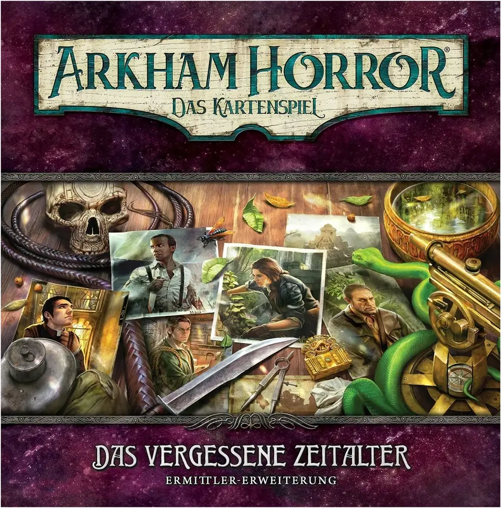 Arkham Horror Kartenspiel - Das vergessene Zeitalter - Ermittler Erweiterung