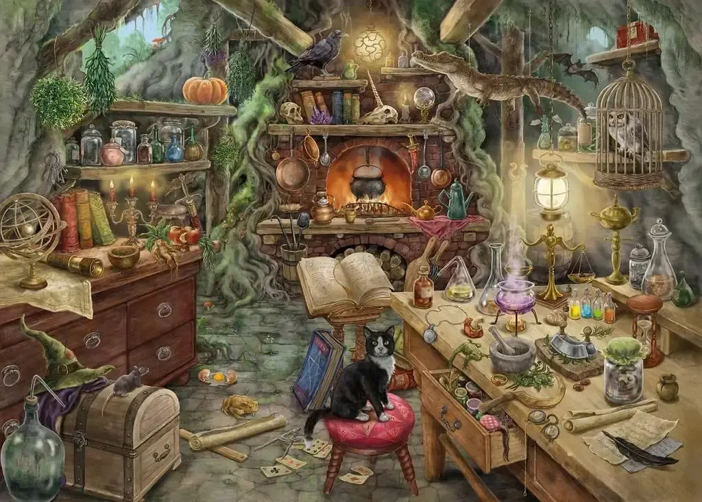 Puzzle Escape 3 - Kitchen of a witch