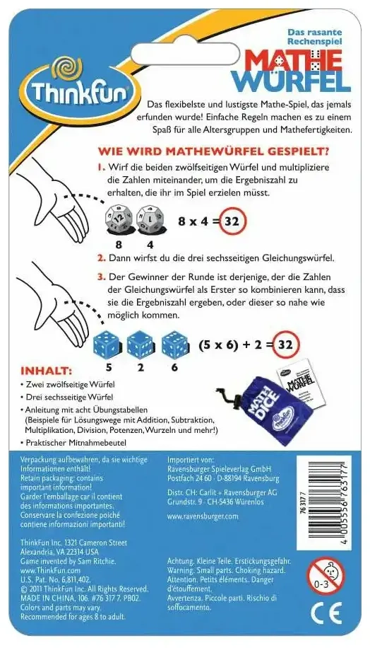 Mathe Würfel